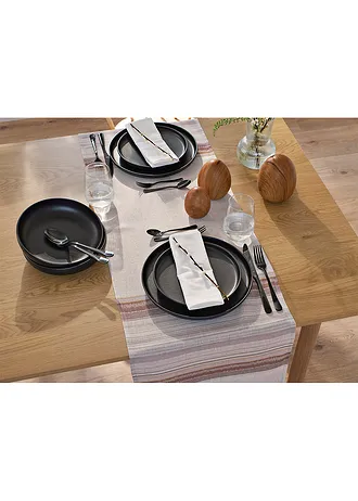 Chemin de table • crème-sable-gris • Boutique bonprix