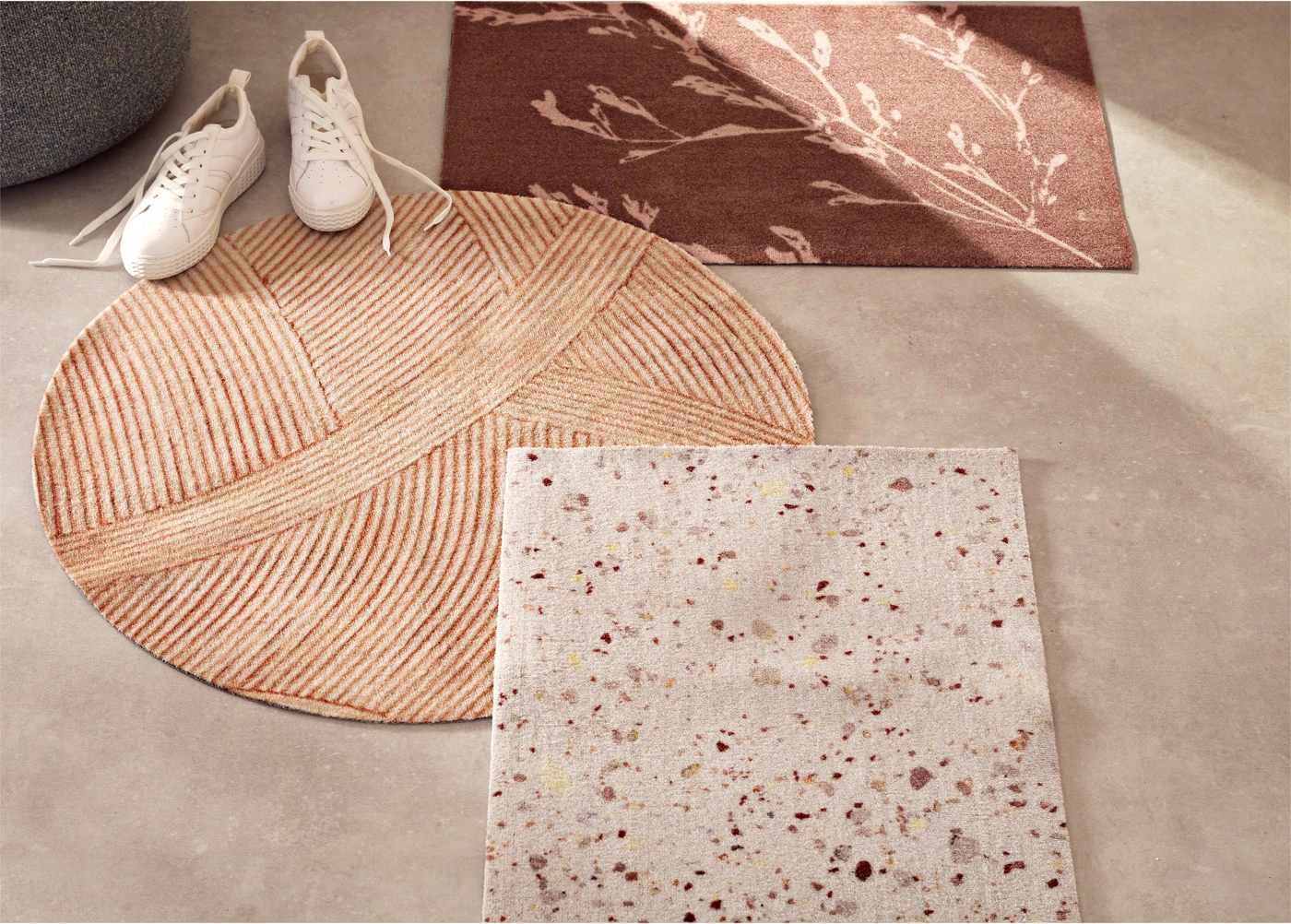 Covoraș de intrare lavabil cu design natural • natur floral • magazin bonprix