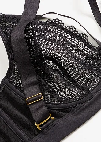 Soutien-gorge avec ras de cou • noir • Boutique bonprix