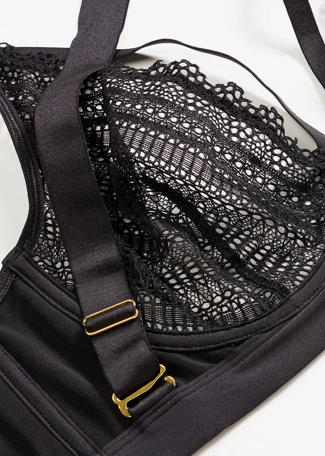 BH met afneembare choker • zwart • bonprix online shop