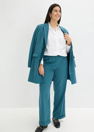 Marlene Dietrich broek, Kleur: pepergroen