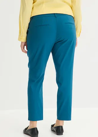 Stretch broek, Kleur: blauwpetrol