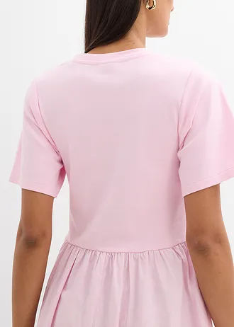 Robe midi 100% coton • rose cristal • Boutique bonprix