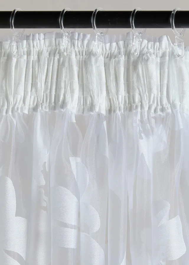 Voilage en dévoré (1 pce) • blanc • product-page.page-title-suffix