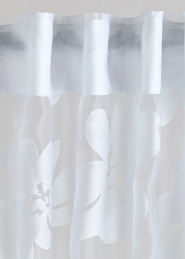 Voilage en dévoré (1 pce) • blanc • product-page.page-title-suffix