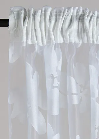 Perdea cu model (1buc/pac) • alb • magazin bonprix