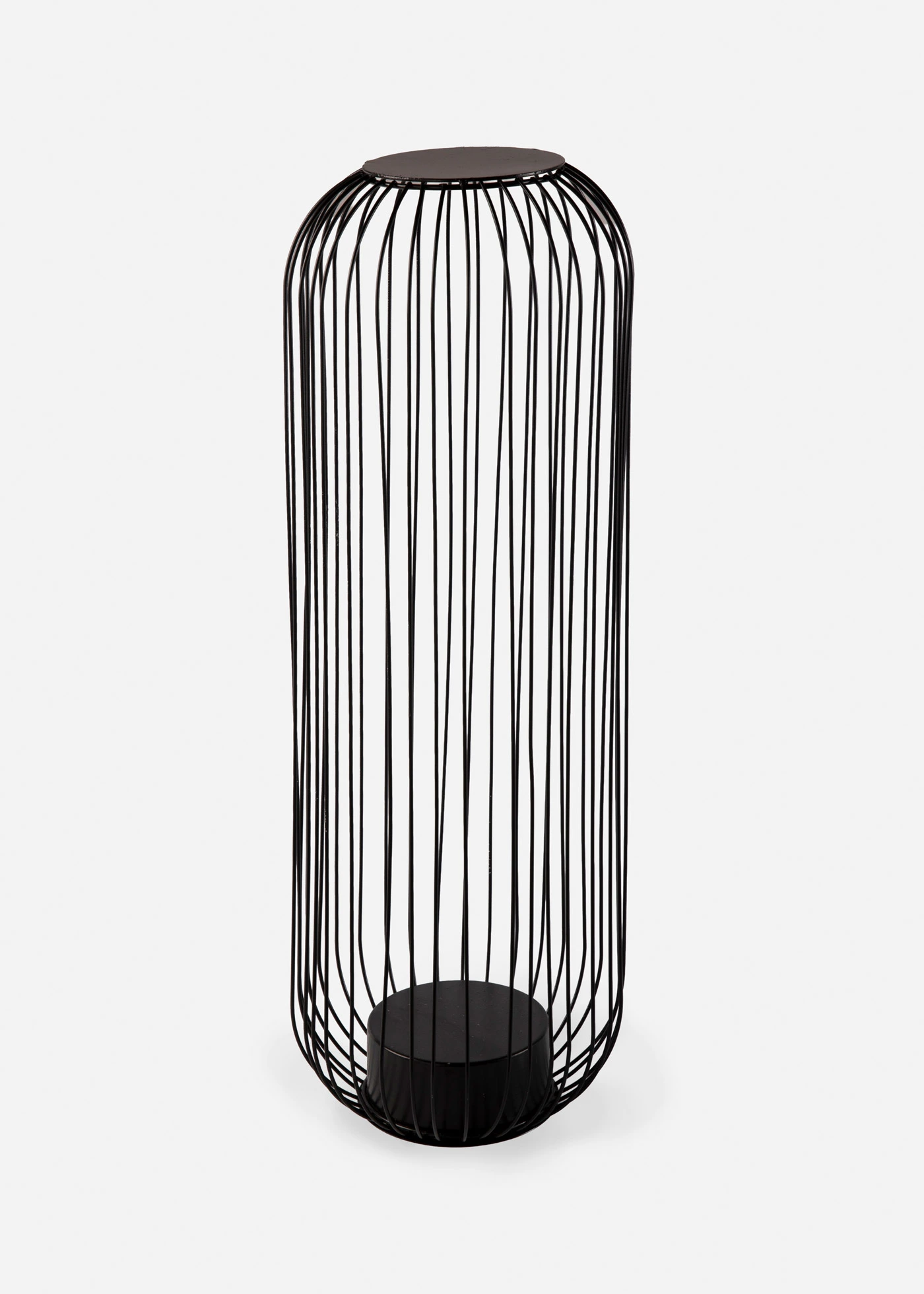 Suport lumânări din metal • negru • magazin bonprix