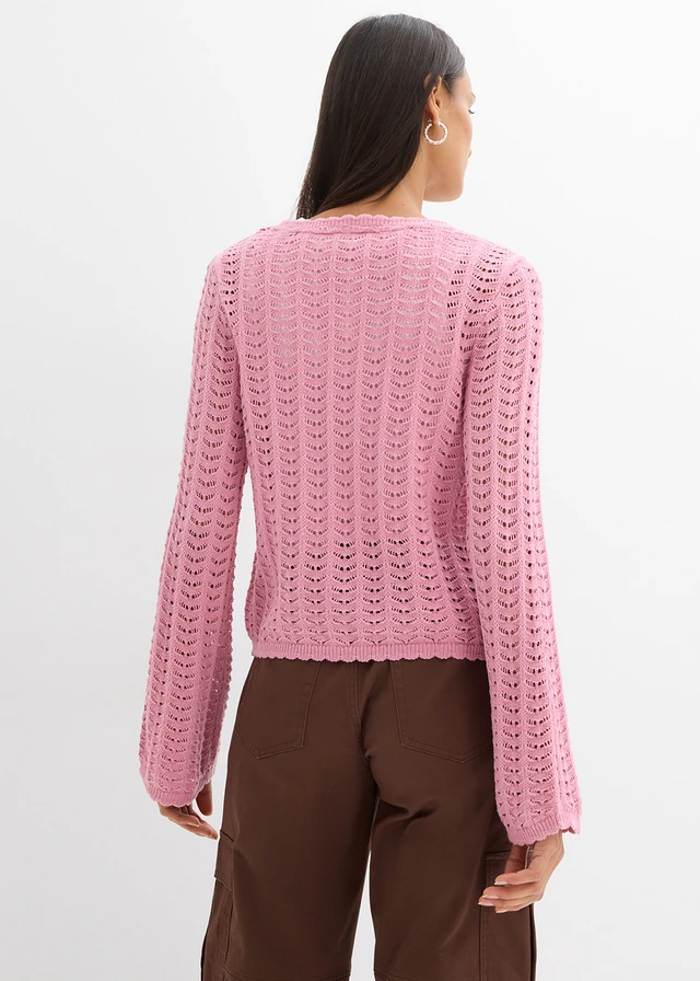 Vest met broderie anglaisse • rookorchidee • product-page.page-title-suffix