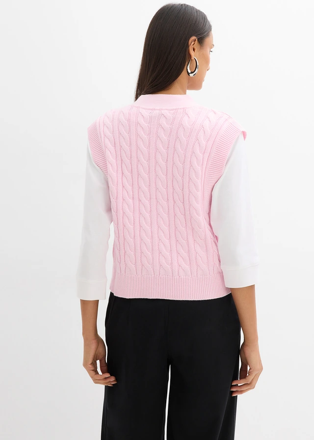 Mouwloos vest • kristalroze • product-page.page-title-suffix