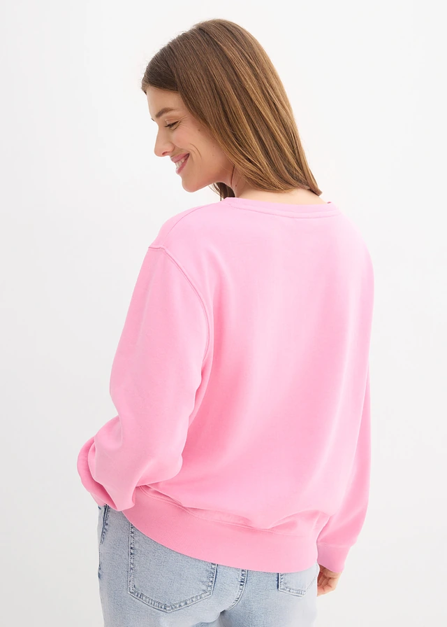 Sweater van puur katoen • roze • product-page.page-title-suffix