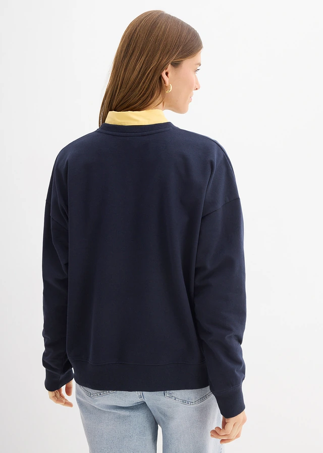 Oversized sweater • donkerblauw • product-page.page-title-suffix