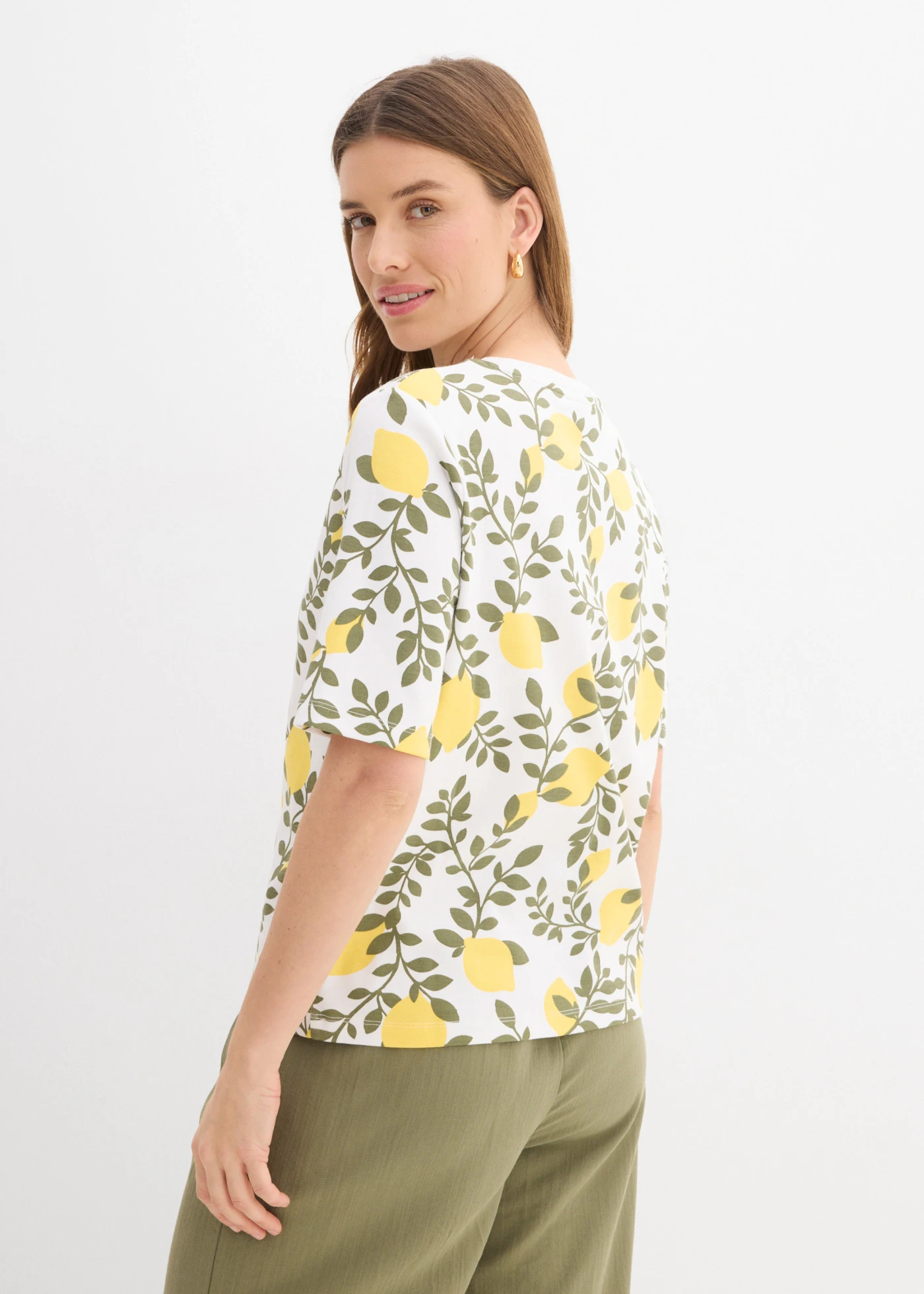 Tricou din bumbac organic 100% • alb • magazin bonprix