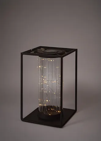 Lanterne solaire, Couleur: noir