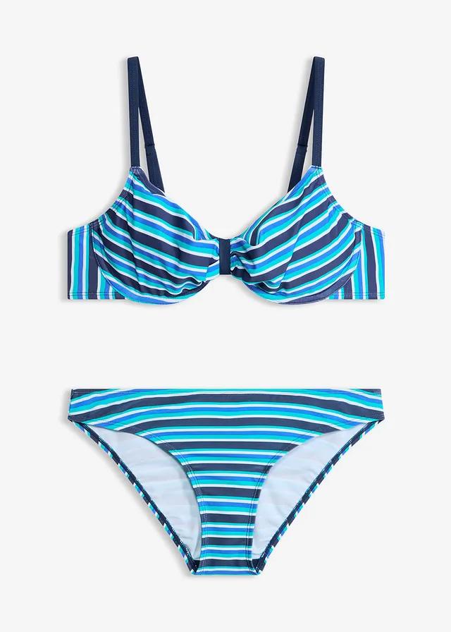 Beugel bikini met verstelbare schouderbandjes (2-dlg. set)