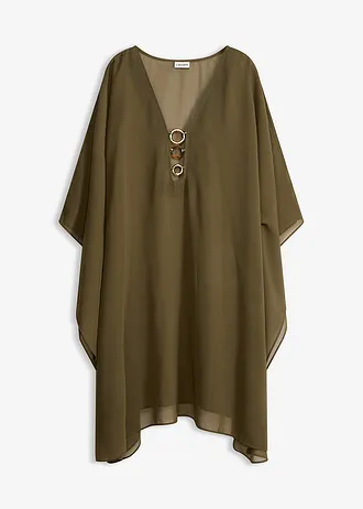 Rochie-tunică de plajă din șifon subțire