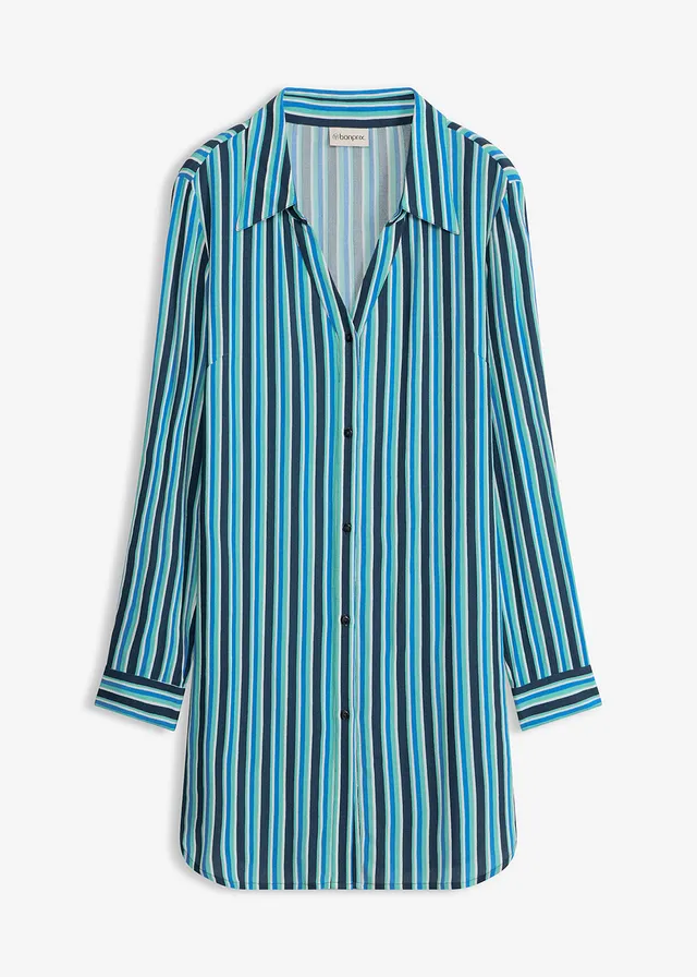 Strandblouse van soepele viscose