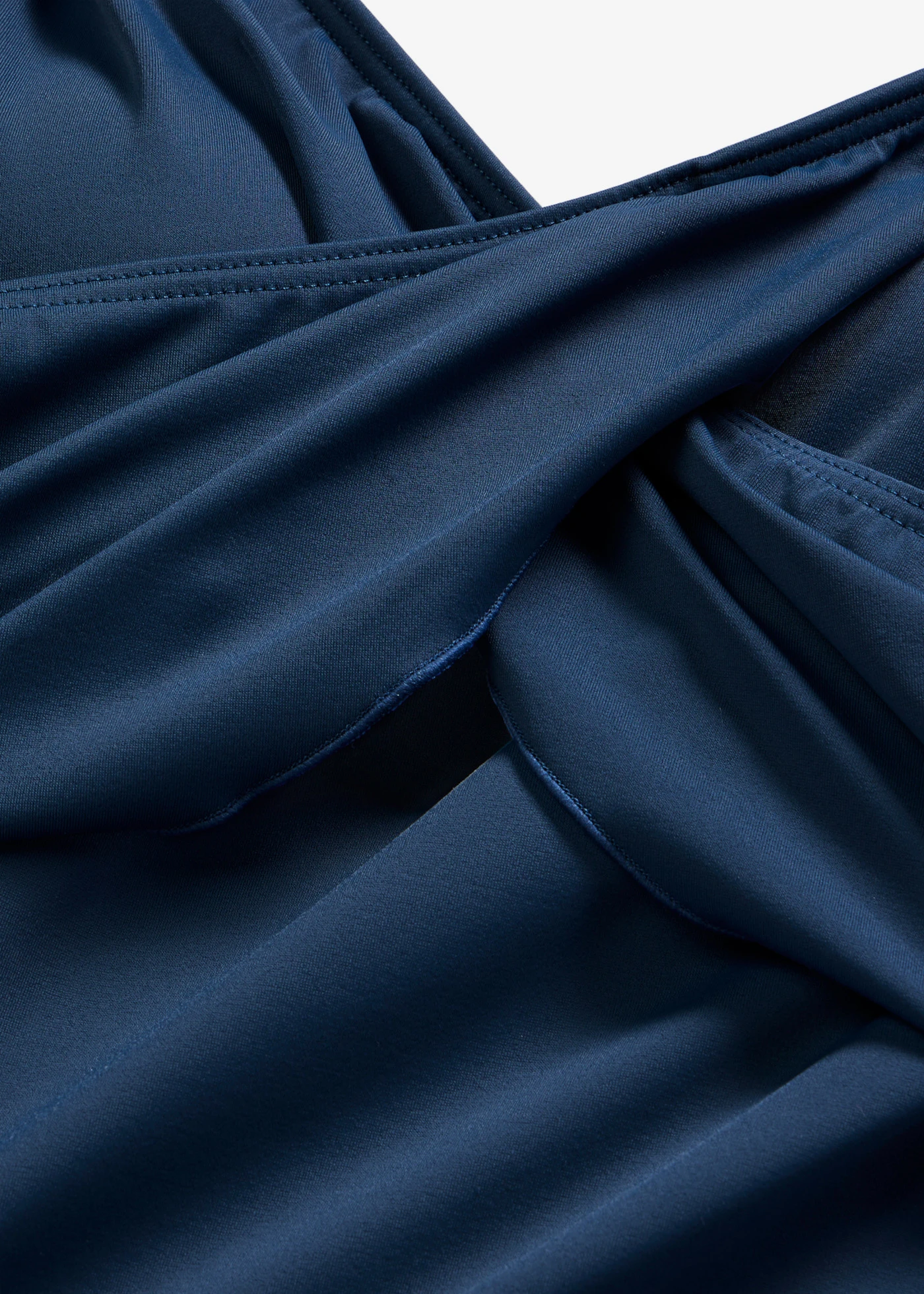 Fürdőruha átkötős hatással • mélykék • bonprix áruház