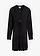 Robe de grossesse et d’allaitement en jersey viscose, Couleur: noir