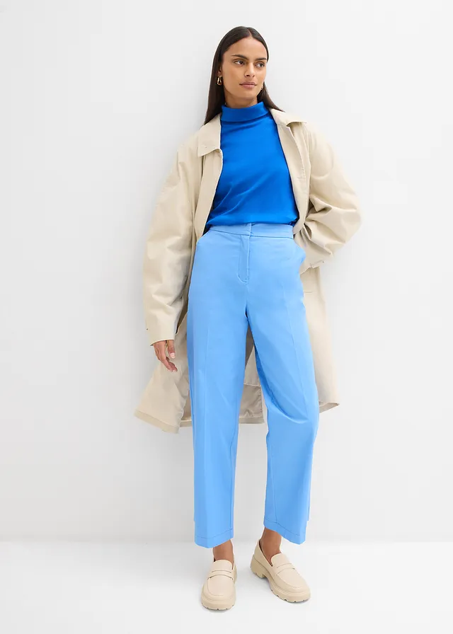 Pantalon chino en twill de coton • bleu moyen • product-page.page-title-suffix