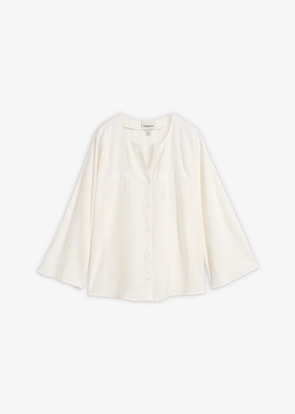 Chemisier en coton à manches larges