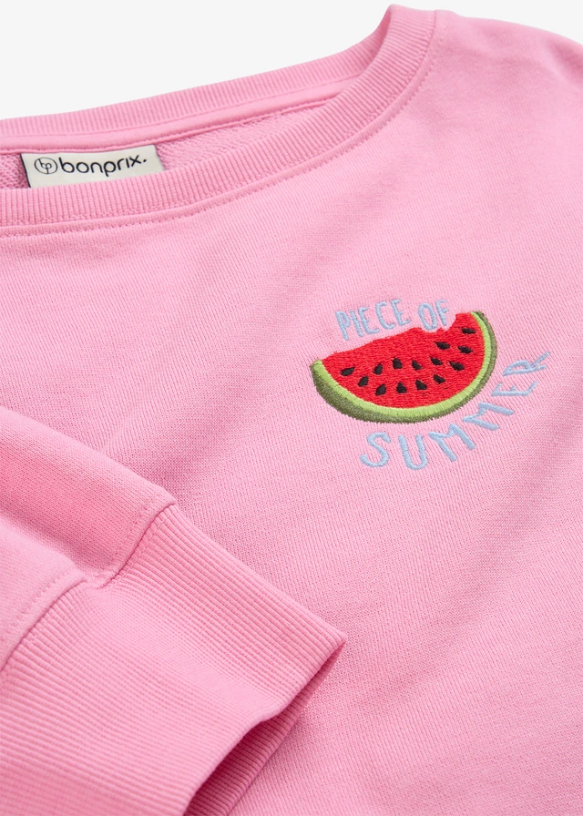 Sweater van puur katoen • roze • product-page.page-title-suffix