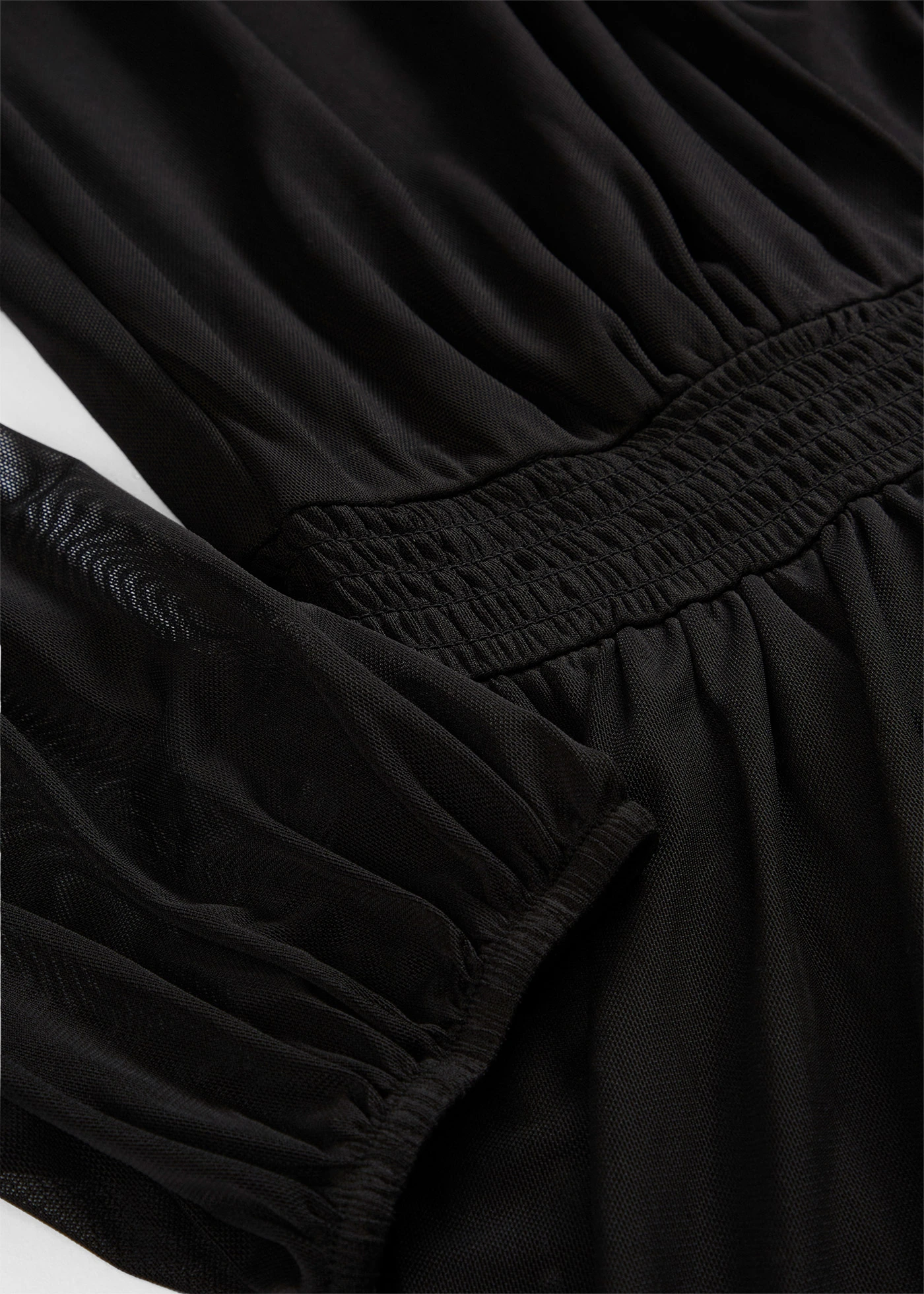 Rochie din jerse din mesh fin • negru • magazin bonprix