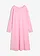 Jersey jurk van zwaar biologisch katoen, Kleur: roze