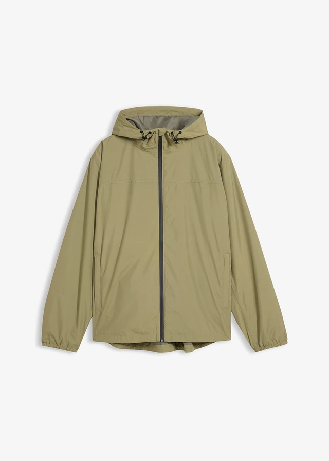 Waterdichte regenjas, Kleur: olijfgroen