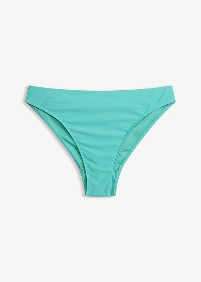 Bikinibroekje, hoog uitgesneden, Kleur: turkoois