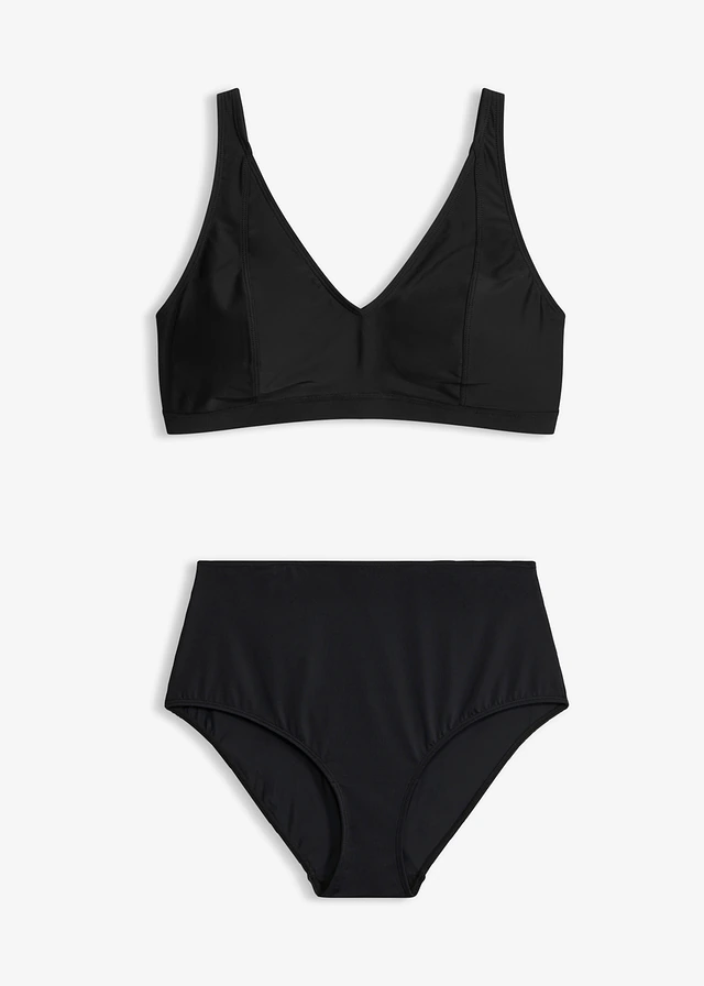 Bikiny s výstřihem do V (2dílná souprava)