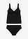 Tankini met ringdetail (2-dlg. set), Kleur: zwart