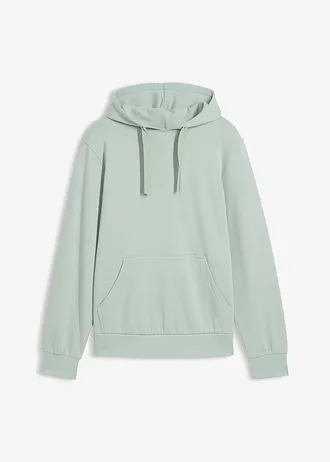 Hoodie in regular fit • grijsgroen • bonprix online shop