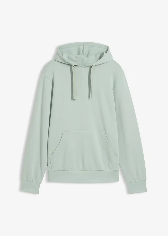 Hoodie in regular fit • grijsgroen • bonprix online shop