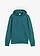 Hoodie van biologisch katoen met ritssluiting, Kleur: pepergroen