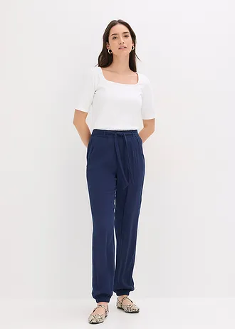 Pantalon • bleu foncé • Boutique bonprix