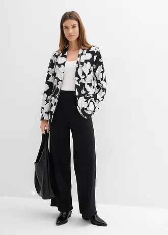 Blazer, Couleur: noir floral