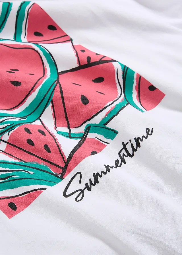Oversized shirt van puur biologisch katoen • wit met print • product-page.page-title-suffix
