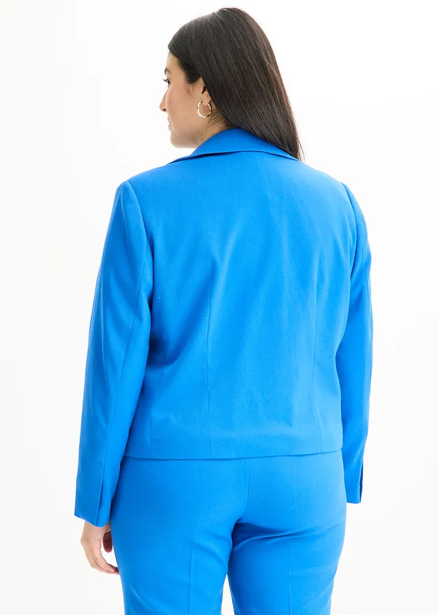 Blazer court, Couleur: bleu arctique