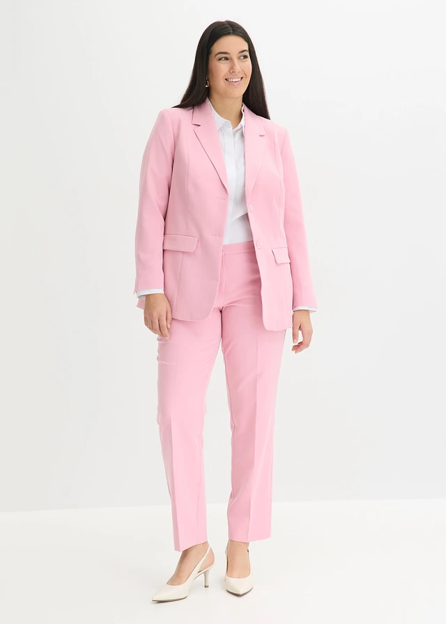 Tailleur pantalon, Couleur: orchidée fumé