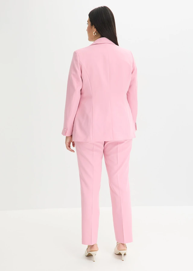 Tailleur pantalon, Couleur: orchidée fumé