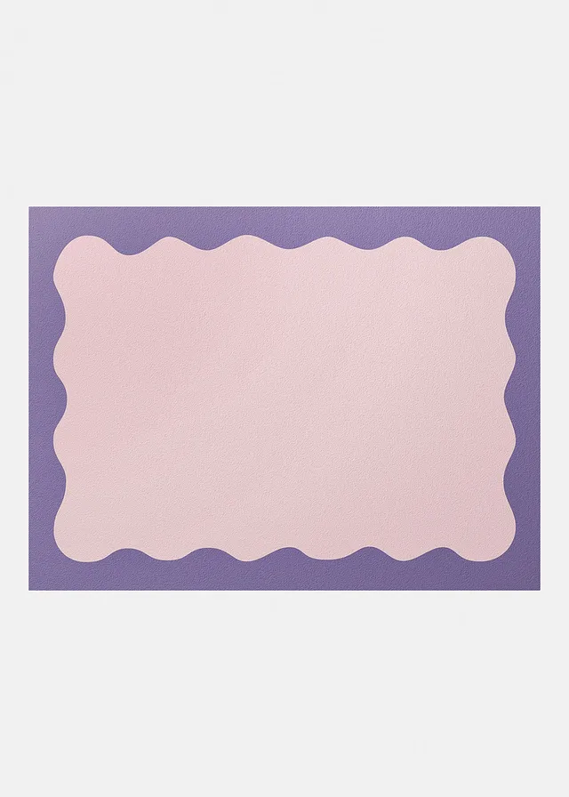 Paillasson lavable à motif graphique • violet-rose graphique imprimé • Boutique bonprix