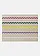 Paillasson lavable au motif graphique, Couleur: écru-multicolore rayé