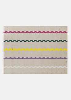 Preș de intrare lavabil, cu design grafic