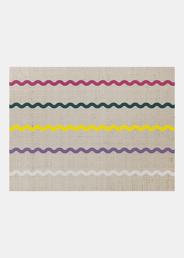 Preș de intrare lavabil, cu design grafic • bej natur-multicolor dungat • magazin bonprix