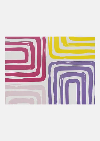 Wasbare deurmat met grafisch design