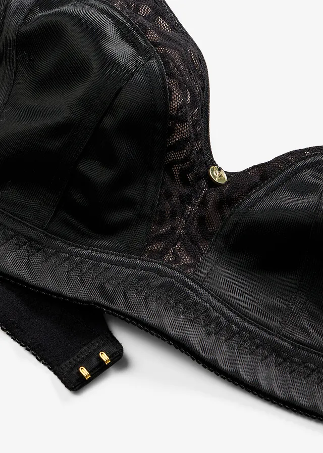 Bralette zonder beugel met fijn kant • zwart • product-page.page-title-suffix