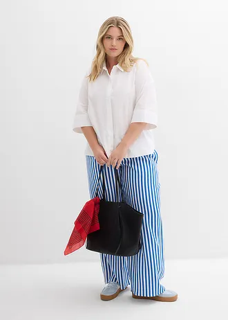 Bluzka z czystej bawełny organicznej, kolor: biały