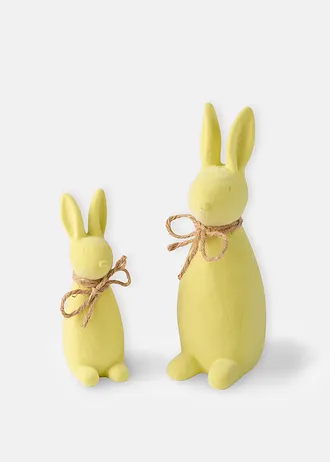 Lapins déco (ens. 2 pces)
