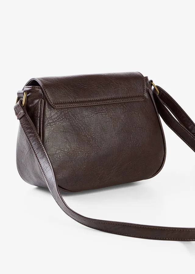 Kleine schoudertas met gesp • bruin • product-page.page-title-suffix