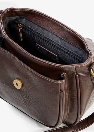 Malá kabelka Crossbody s prackami • hnedá • obchod bonprix